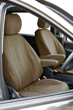Load image into Gallery viewer, Nissan NV200 Front Pair Fully Tailored Waterproof Seat Covers 2009 to present Sand