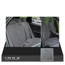 Load image into Gallery viewer, Jaguar F-PACE X761 Front & Rear Tailored Waterproof Seat Covers Grey MY16-20 Plain