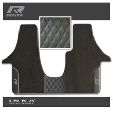 Load image into Gallery viewer, Volkswagen VW Transporter T6 & T6.1 Panel Van & Kombi Bentley Leatherette Front Carpet Floor Mat-MY19 to Present (No Fixings)