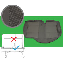 Load image into Gallery viewer, VW Transporter T6.1, T6 & T5.1 OEM genuine original Tassimo Anthracite front & rear seat covers replacements for seat re-trims repairs