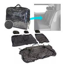 Load image into Gallery viewer, Fiat Talento 2nd Row 2+1 60/40 Tailored Waterproof Seat Covers Black MY 16-20