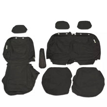 Load image into Gallery viewer, Nissan NV300 Front 1+2 Fully Tailored Waterproof Seat Covers Black MY 14-21 - Split Base & Solid Backrest