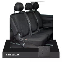 Load image into Gallery viewer, Mercedes Benz Vito V Class W639 2nd & 3rd Row Triple Waterproof Seat Cover Black