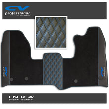 Load image into Gallery viewer, Ford Transit Custom INKA Professional Tailored Carpet Mat Black MY-12-23 (Choice of 7 Colours) - CV Professional Embroidery
