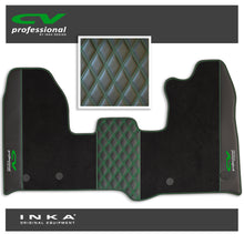 Load image into Gallery viewer, Ford Transit Custom INKA Professional Tailored Carpet Mat Black MY-12-23 (Choice of 7 Colours) - CV Professional Embroidery
