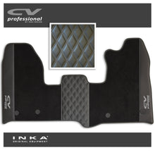 Load image into Gallery viewer, Ford Transit Custom INKA Professional Tailored Carpet Mat Black MY-12-23 (Choice of 7 Colours) - CV Professional Embroidery
