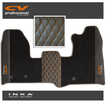Load image into Gallery viewer, Ford Transit Custom INKA Professional Tailored Carpet Mat Black MY-12-23 (Choice of 7 Colours) - CV Professional Embroidery
