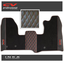 Load image into Gallery viewer, Ford Transit Custom INKA Professional Tailored Carpet Mat Black MY-12-23 (Choice of 7 Colours) - CV Professional Embroidery
