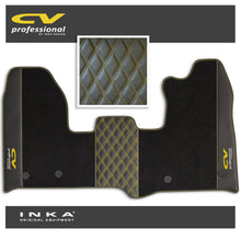 Load image into Gallery viewer, Ford Transit Custom INKA Professional Tailored Carpet Mat Black MY-12-23 (Choice of 7 Colours) - CV Professional Embroidery
