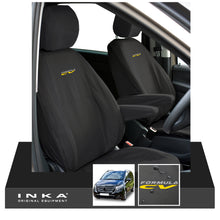 Load image into Gallery viewer, W447 Mercedes Benz Vito V-Class INKA Front 1+1 Tailored Waterproof Seat Covers Black MY-15-20 - Formula CV Embroidery
