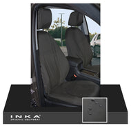 Land Rover Discovery Sport L550 Front Pair Waterproof Seat Covers Model Year 2014-2018 BLACK