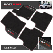 Load image into Gallery viewer, SEAT Cupra Formentor Tailored Car Mats (Front &amp; Rear Set) with Premium Carpet &amp; OEM Leatherette Fits MY 2020 Onwards

