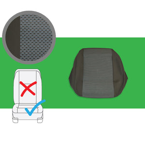 VW Transporter T6 & T5.1 OEM Genuine Original Simora Titanium Black front & rear seat covers replacements for seat re-trims repairs