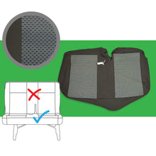 Load image into Gallery viewer, VW Transporter T6 &amp; T5.1 OEM Genuine Original Simora Titanium Black front &amp; rear seat covers replacements for seat re-trims repairs
