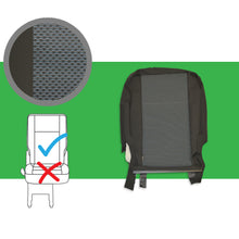 Load image into Gallery viewer, VW Transporter T6 &amp; T5.1 OEM Genuine Original Simora Titanium Black front &amp; rear seat covers replacements for seat re-trims repairs
