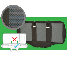 Load image into Gallery viewer, VW Transporter T6 &amp; T5.1 OEM Genuine Original Simora Titanium Black front &amp; rear seat covers replacements for seat re-trims repairs
