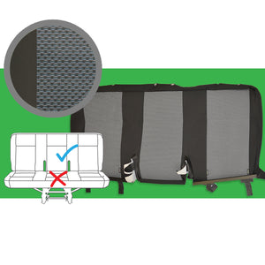 VW Transporter T6 & T5.1 OEM Genuine Original Simora Titanium Black front & rear seat covers replacements for seat re-trims repairs