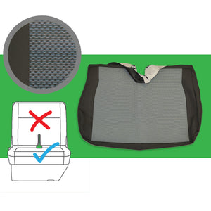 VW Transporter T6 & T5.1 OEM Genuine Original Simora Titanium Black front & rear seat covers replacements for seat re-trims repairs