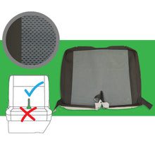Load image into Gallery viewer, VW Transporter T6 &amp; T5.1 OEM Genuine Original Simora Titanium Black front &amp; rear seat covers replacements for seat re-trims repairs
