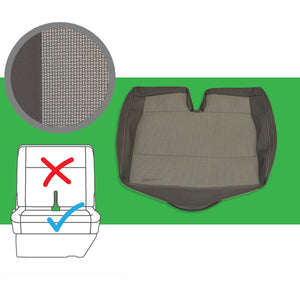 VW Transporter T5 OEM genuine original Timo & Anthracite Front & Rear Seat Covers replacements for seat re-trims repairs