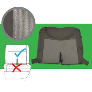 VW Transporter T5 OEM genuine original Timo & Anthracite Front & Rear Seat Covers replacements for seat re-trims repairs