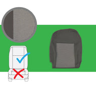 VW Transporter T5 OEM genuine original Timo & Anthracite Front & Rear Seat Covers replacements for seat re-trims repairs