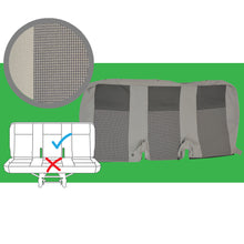 Load image into Gallery viewer, VW Transporter T5 OEM Genuine Original Timo &amp; Titan Front &amp; Rear Seat Covers replacements for seat re-trims repairs

