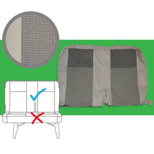 VW Transporter T5 OEM Genuine Original Timo & Titan Front & Rear Seat Covers replacements for seat re-trims repairs