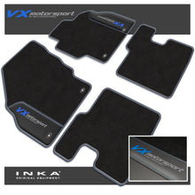Load image into Gallery viewer, Vauxhall Corsa E Car Mats (Front &amp; Rear Set) with Premium Carpet &amp; OEM Leatherette, Fits MY-14-19
