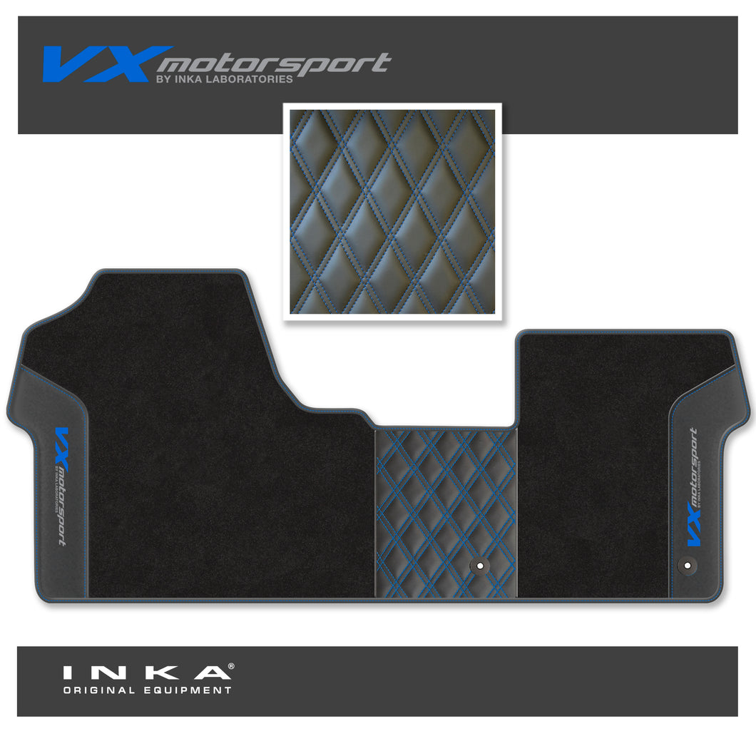 Vauxhall Vivaro MK3 INKA VX Motorsport Bentley Leatherette Front Tailored Carpet Mat Black MY19 Onwards