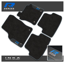 Load image into Gallery viewer, VW Golf MK8 Car Mats (Front &amp; Rear Set) with Premium Carpet &amp; OEM Leatherette, Fits MY20 Onwards
