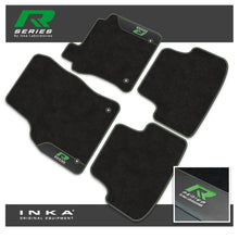 Load image into Gallery viewer, VW Golf MK8 Car Mats (Front &amp; Rear Set) with Premium Carpet &amp; OEM Leatherette, Fits MY20 Onwards
