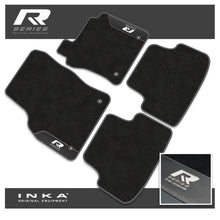 Load image into Gallery viewer, VW Golf MK8 Car Mats (Front &amp; Rear Set) with Premium Carpet &amp; OEM Leatherette, Fits MY20 Onwards
