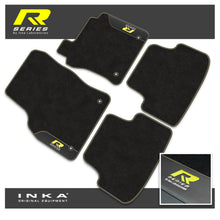 Load image into Gallery viewer, VW Golf MK8 Car Mats (Front &amp; Rear Set) with Premium Carpet &amp; OEM Leatherette, Fits MY20 Onwards
