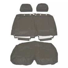 Load image into Gallery viewer, Mercedes Benz Vito V-Class W639 1st Row Double Seat Waterproof Seat Cover Grey - Without Centre Armrest &amp; Standard Headrest
