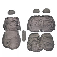 Load image into Gallery viewer, Nissan NV300 Front 1+2 Fully Tailored Waterproof Seat Covers Grey MY 14-21 - Solid Base &amp; Solid Backrest
