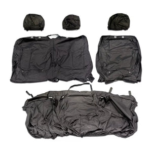 Fiat Talento 2nd Row 2+1 60/40 Tailored Waterproof Seat Covers Black MY 16-20