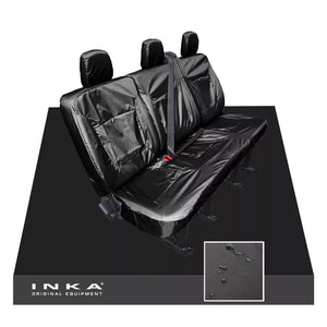 Fiat Talento 2nd Row 2+1 60/40 Tailored Waterproof Seat Covers Black MY 16-20