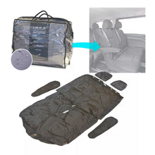 Load image into Gallery viewer, Mercedes Benz Vito V Class W639 2nd &amp; 3rd Row Double Waterproof Seat Cover Grey - Standard Headrest
