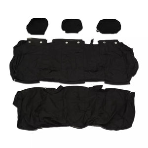 Vauxhall Vivaro X82 3rd Row Triple Tailored Waterproof Seat Cover Black MY14-18