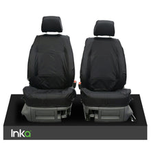 Load image into Gallery viewer, New VW Volkswagen Beetle Inka Tailored Waterproof Front Pair Seat Covers MY97-11 BLACK
