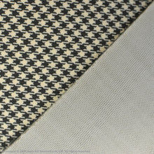 Load image into Gallery viewer, INKA Porsche Pepita Hounds tooth Fabric Furniture Seat Trimming Upholstery with 3MM Scrim Foam
