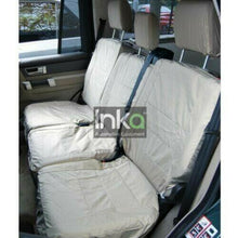 Load image into Gallery viewer, Land Rover Discovery 4 L319 Rear Inka Fully Tailored Waterproof Seat Covers Almond Three Single Rear seats MY2009-16

