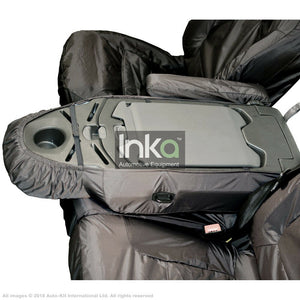 Vauxhall Vivaro B X82 SPORTIVE Front 1+2 INKA Tailored Waterproof Seat Covers Grey MY-14-18